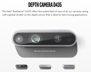 Top camera for inventory