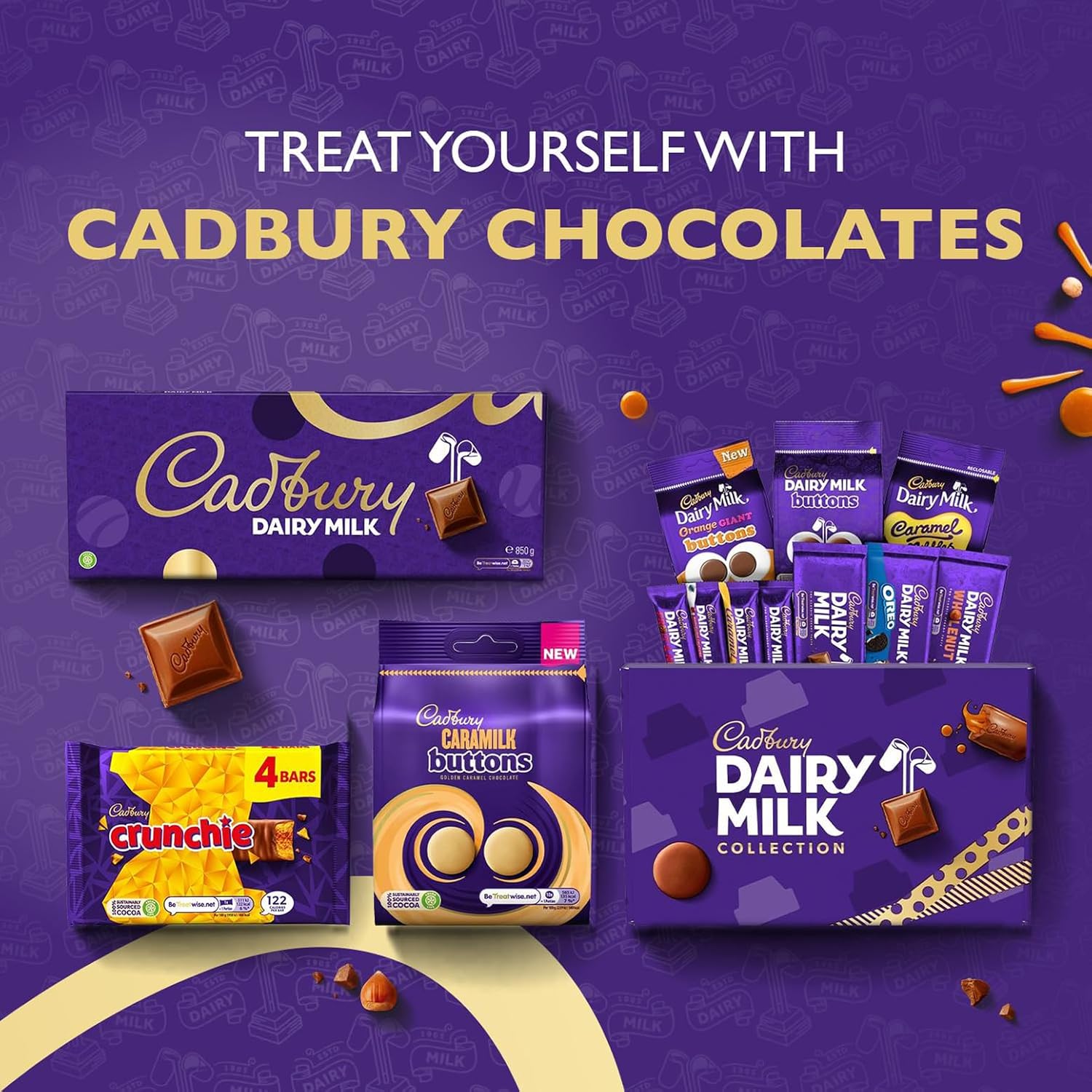 Cadbury Heroes Advent Calendar – 24 Festive Chocolate Treats | Shopperxxmart 6 Cadbury Heroes Advent Calendar