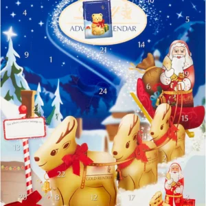 lindt christmas chocolate advent calendar 160g