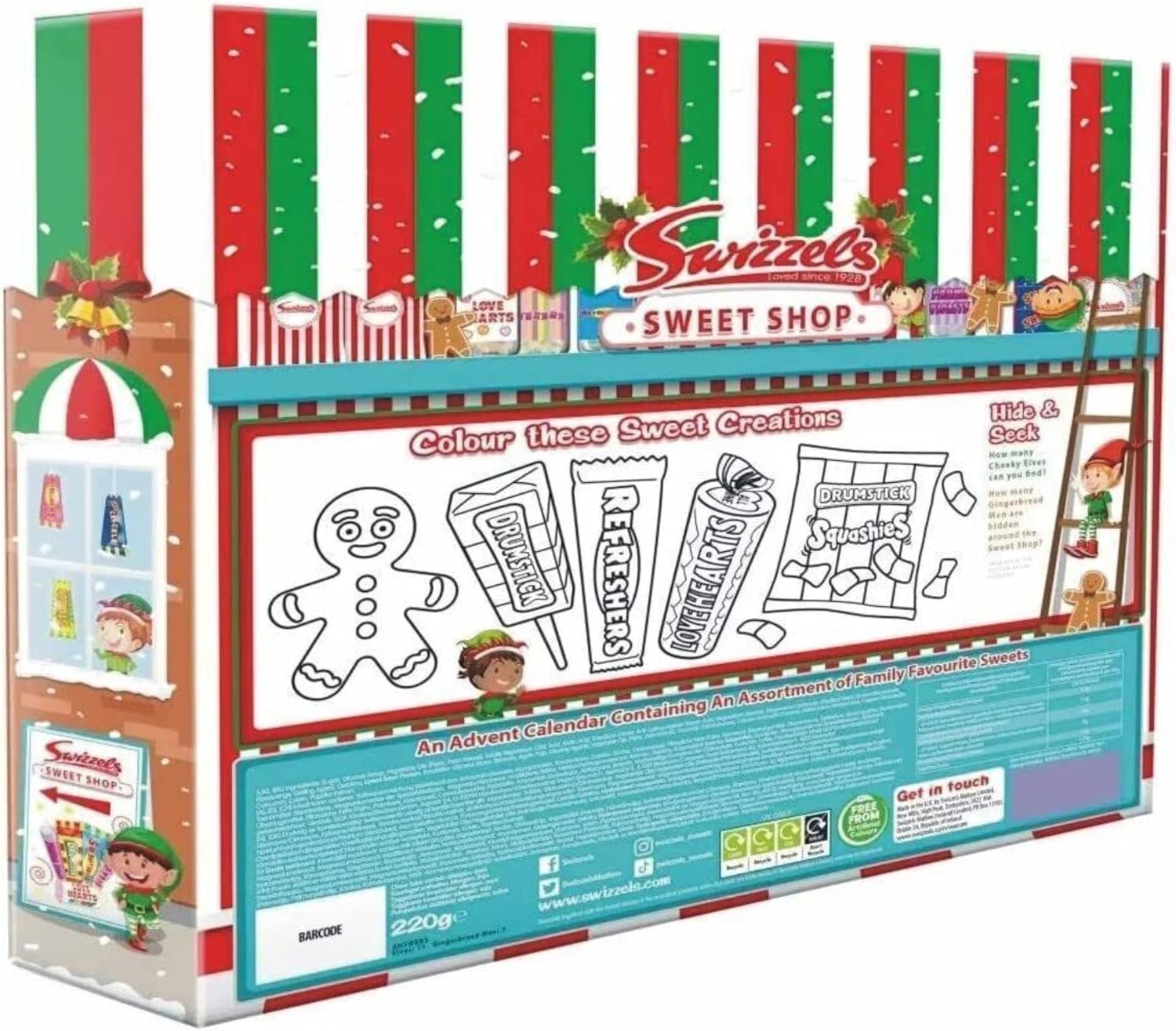 Swizzels Sweets Advent Calendar 2025 | Shopperxxmart 4 swizzels sweets advent calendar 2025