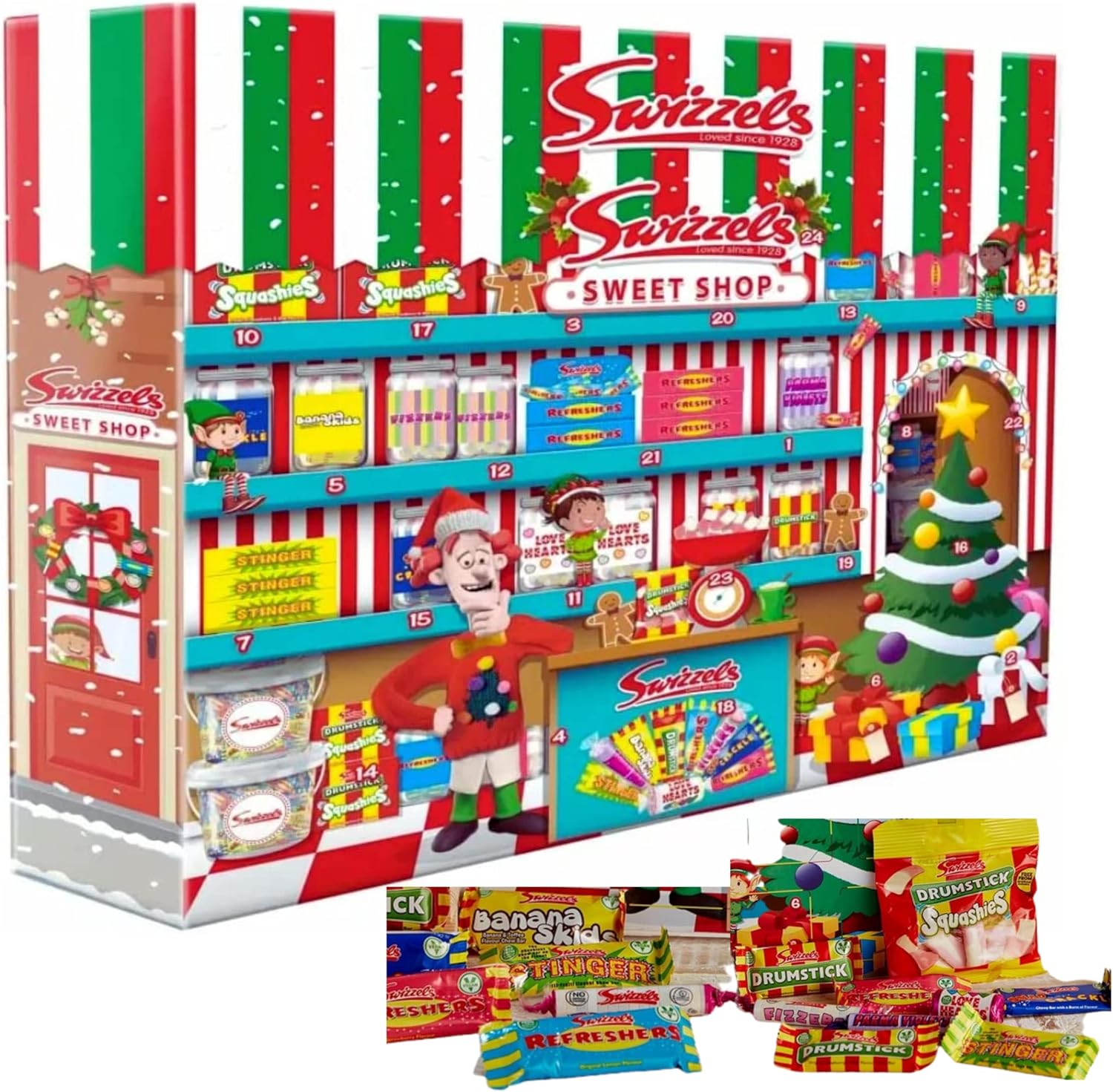 Swizzels Sweets Advent Calendar 2025 | Shopperxxmart 1 swizzels sweets advent calendar 2025